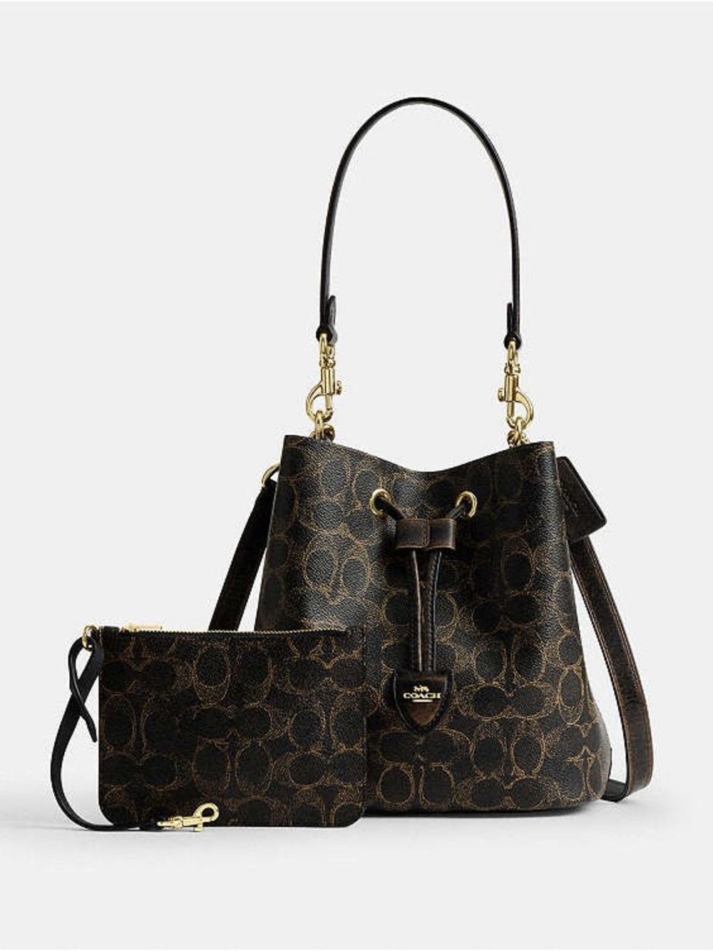 Coach Rowan Bucket bag with CHRMS
